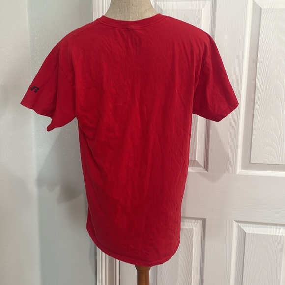 U of M T-shirt Ole Miss rebels football Russell university of Mississippi red M - Picture 3 of 7